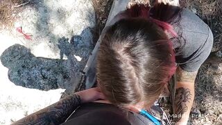 Public Fuck in the Mountains - Maddy Peach