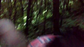 50 years milf get blowjob in Moscow forest 27.07.2015