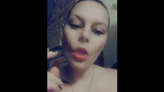 Smoking Clips, Big Tits and Red Lips