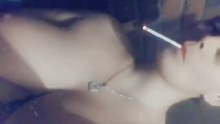 Smoking Clips, Big Tits and Red Lips