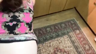 Amateur PAWG MILF POV back Shots Kitchen