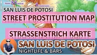 San Luis de Potosi, Mexico, Sex Map, Street Prostitution Map, Massage Parlours, Brothels, Whores, Escort, Callgirls, Bordell, Freelancer, Streetworker, Prostitutes