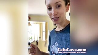 Porn VLOG behind scenes adventures of titty flashing/bouncing & JOI dirty talk & funny & candid real life clips - Lelu Love