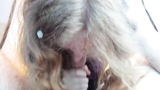 My Adorable Amateur Wife (very shy) – blowjob and facial