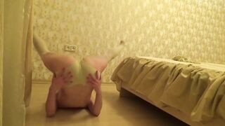 Sexy Strip Dances in Bedroom