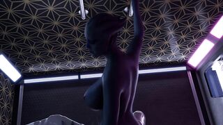 Mass Effect - Liara Gets A Big Dick At The Gloryhole