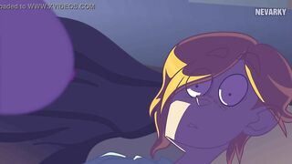 Intercourse with the vampire - Nevarky vampire transformation animation -