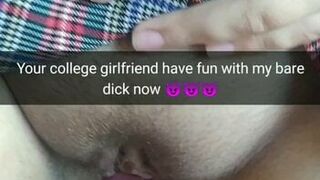 I will fuck your college GF bare and you will never know it