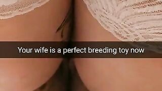 My wife is a perfect breeding bitch now! - Milky Mari