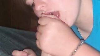 Horny Step Sis Won’t Stop Sucking!!!