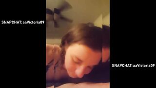 Barely Legal Teen Blowjob and Riding Big Cock, Teen Snapchat Nudes