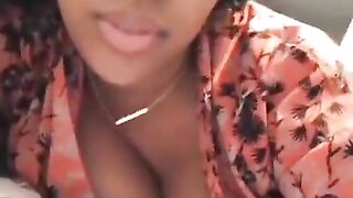 Big Tits Nipple Slip on Instagram Live