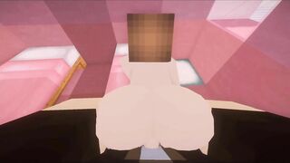 I fuck a hostess in the plane on minecraft [loud moans]