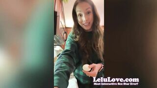 Lelu Love - My actual daily sex behind the scenes of how I like to start with full session and in between candid updates