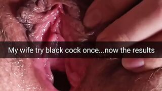 My wife try first time BBC cock and this happen.-Milky Mari