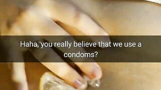 Of course we dont use condoms with your wife! - Milky Mari