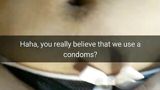 Of course we dont use condoms with your wife! - Milky Mari