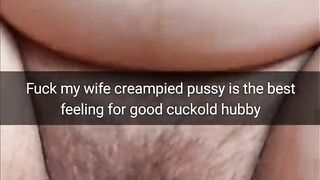 Fuck my wife after another man creampie feels good - Milky M