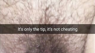 Its not cheating, he just rub my clit with a tip -Milky Mari