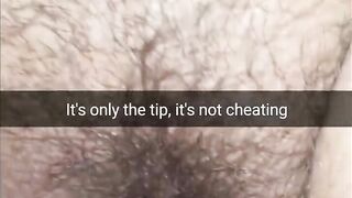 Its not cheating, he just rub my clit with a tip -Milky Mari