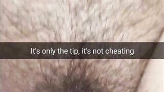 Its not cheating, he just rub my clit with a tip -Milky Mari