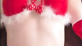 Tik Tok Challenge Christmas Ver. 1 / エロ過ぎてbanされたTik Tok セックス