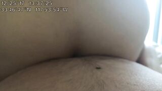 Big ass Chinese slut reverse cowgirl for a big creampie骚货女上位疯狂扭动肥臀只为内射