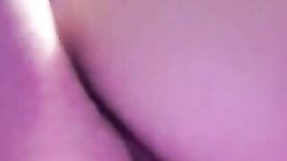 Sexy minx masturbates pussy with vibrator and fingers