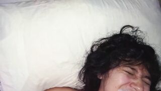 intimate sex with girlfriend in motel