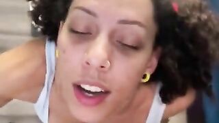 Sexy Slut Frecklemonade Can Take A Facial (Cumpilation)