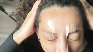 Sexy Slut Frecklemonade Can Take A Facial (Cumpilation)