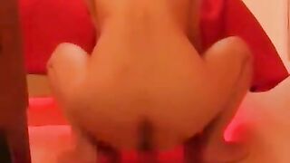 Abnormality    Mature woman dildo masturbation.(backstyle)