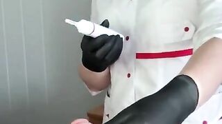 Compilation of clients unexpected ejaculations during waxing