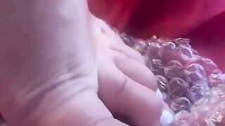 Popping Bubbles With My Sexy Feet ASMR