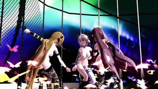 【MMD】WAVE!!【R-18】