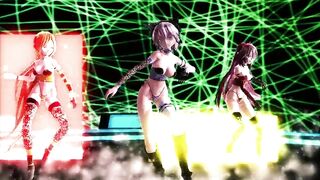 【MMD】WAVE!!【R-18】