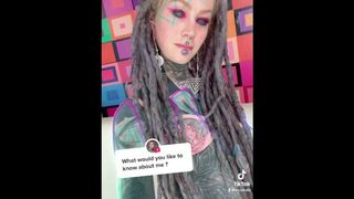 Follow me on Tiktok: Anuskatzz - sexy teasing behind the scene short before my XXX shooting - sfw