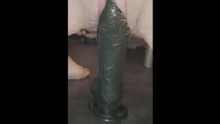 FILTHY WIFE PLAYS WITH BB DILDO