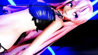 【MMD】Cat lingerie Luka - Crazy【R-18】