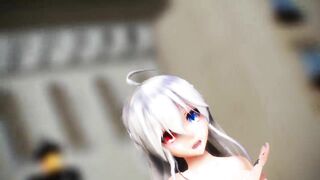 【MMD】Haku S&M【R-18】