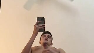 POV Jock Jerk off and Huge Cumshot