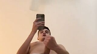 POV Jock Jerk off and Huge Cumshot