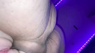 Redhead wife twerking on husbands giant dick and gives some bomb ass head