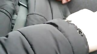 Risky parking public fuck. Big Ass naughty step mom cheating her husband with step son in the car.