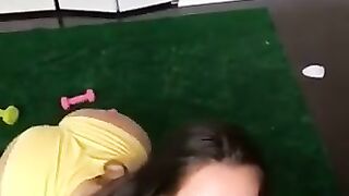 Lana Rhoades Fuck his Work out Partner