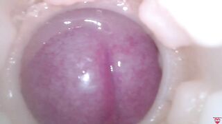 Super cum in vagina. Excellent internal camera