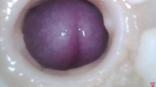 Super cum in vagina. Excellent internal camera