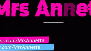 MRSANNETTE -THERAPY FOR YOUR FANTASIES 'MAKE ME BI' FEMDOM. Monster dildo