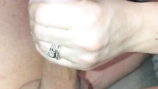 Wife - Now it’s my turn to finger fuck his ass until he cums