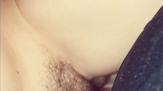 Amateur POV interracial couple Ass Training w Vibrator and anal plugs ftm trans gay fuck bbc cum